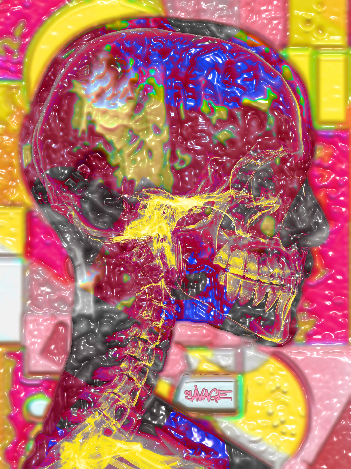 Jack Savage. Title THE SOFT MACHINE