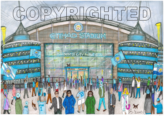 A Saturday At The Match by Artist Samantha Ives