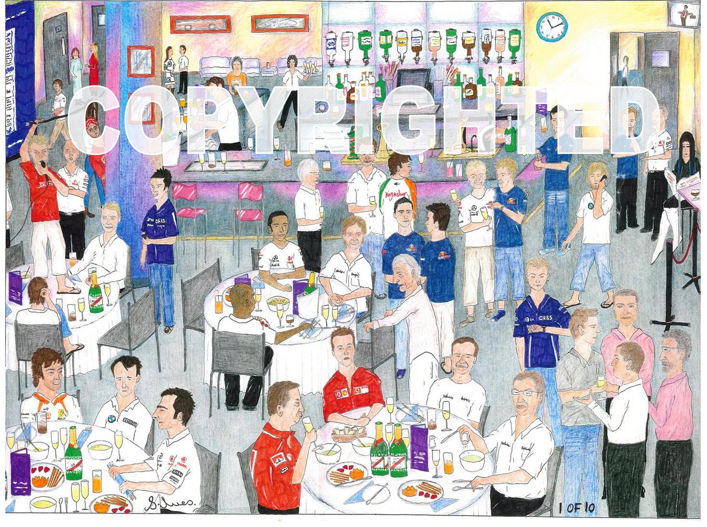 After The Race By Artist Samantha Ives