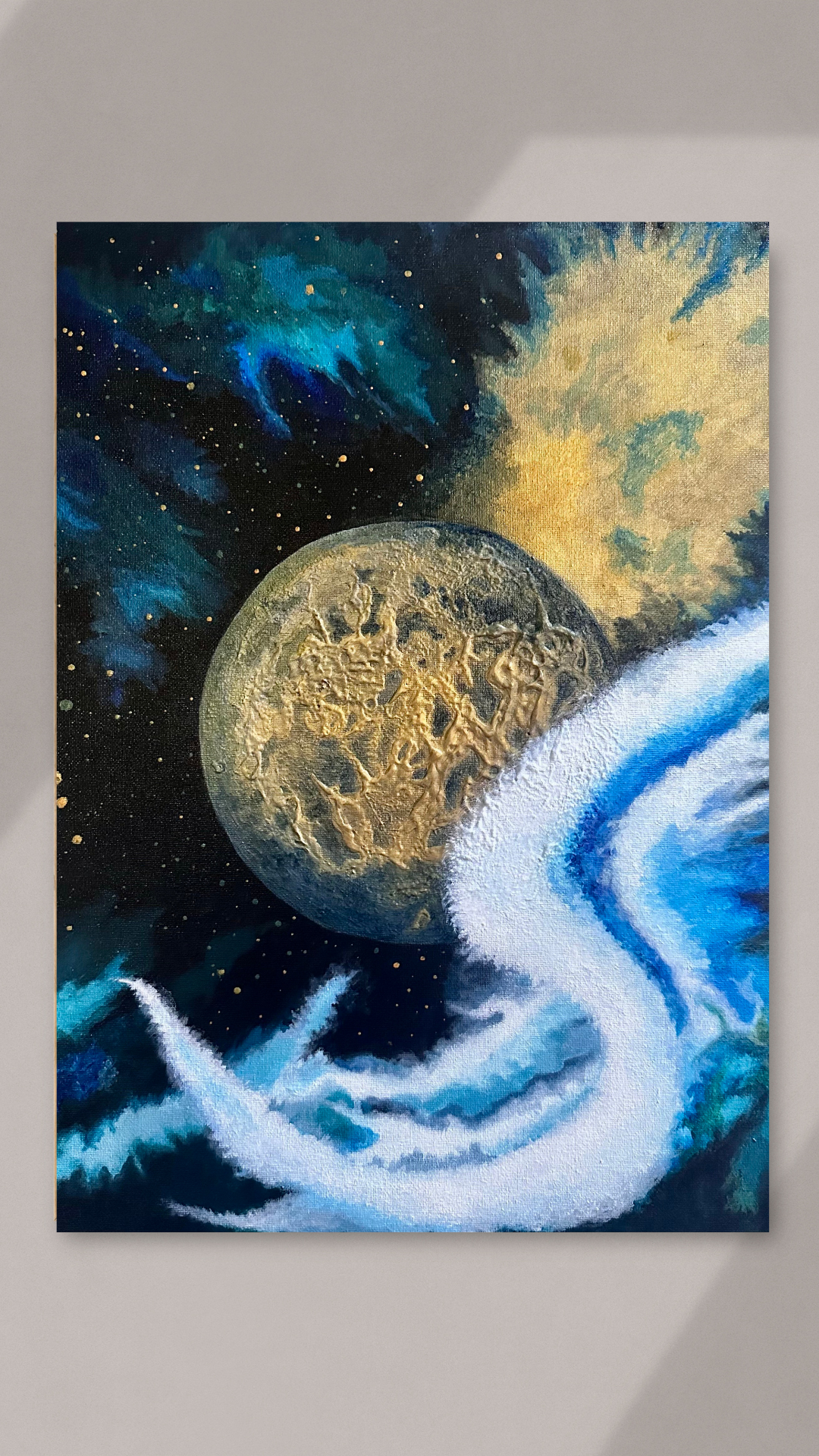 Golden Realm by Artist Heather Lucy