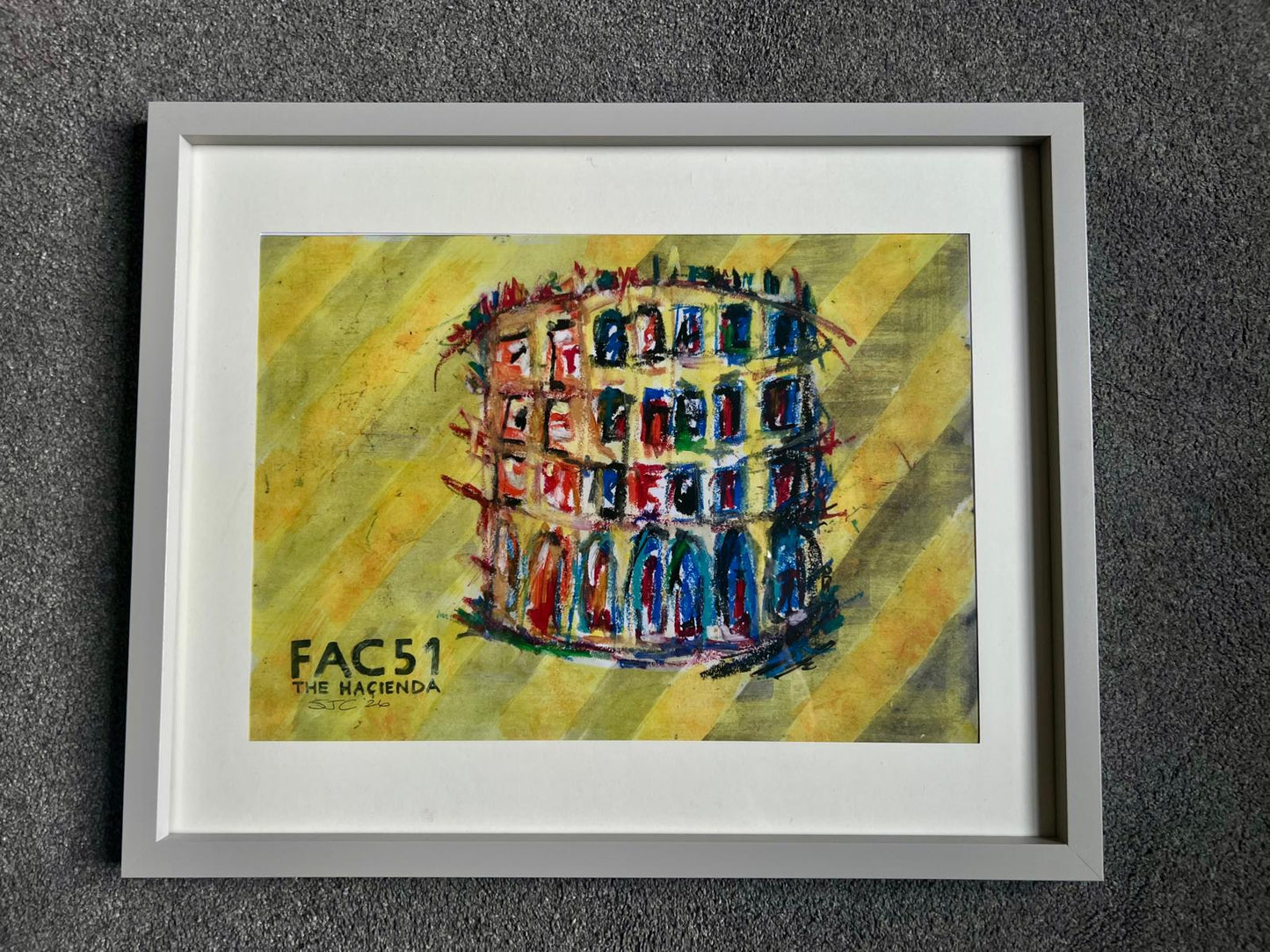 The Hacienda by Artist Sarah Jane Clarke