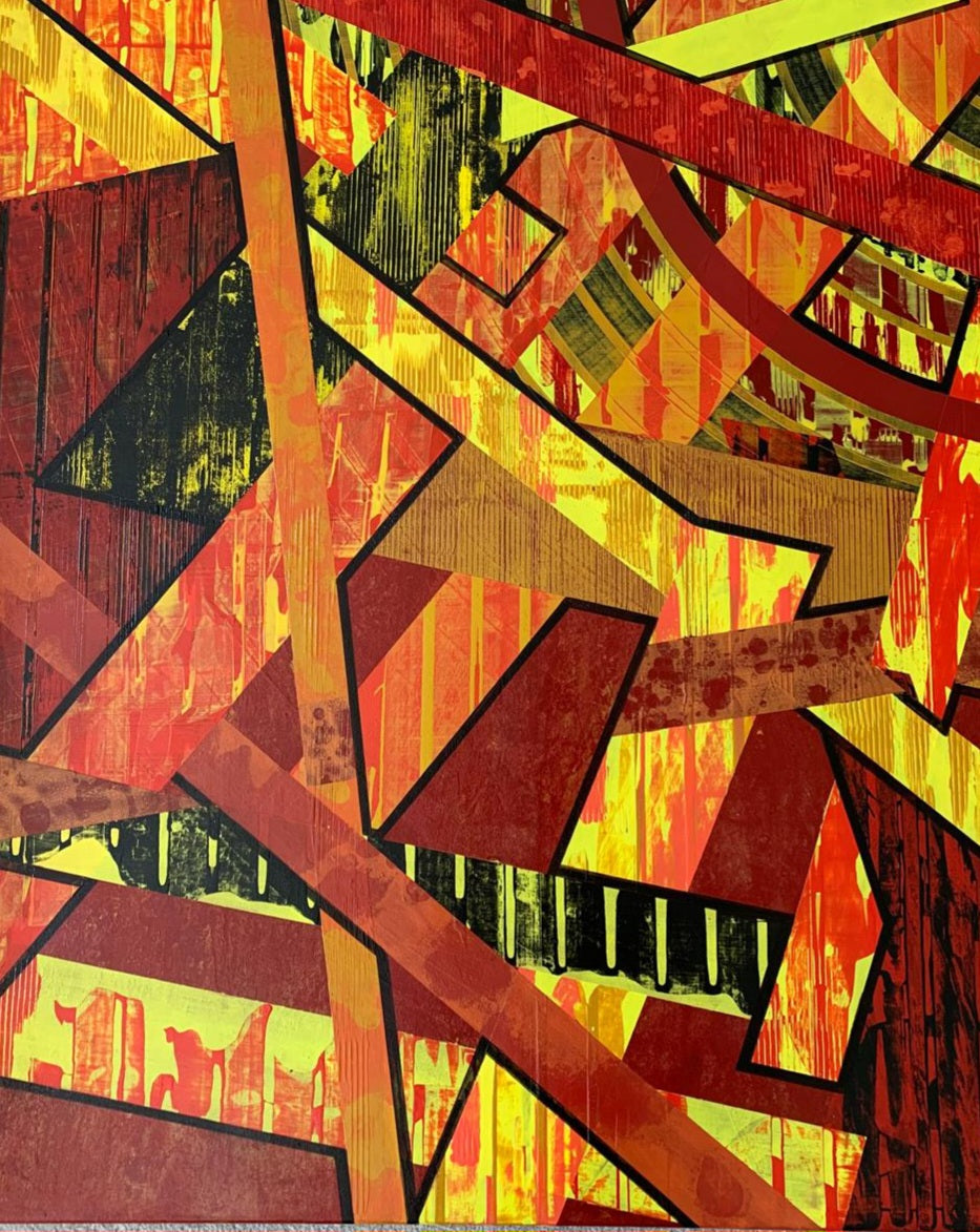 Crossover by Artist Adrian Warburton