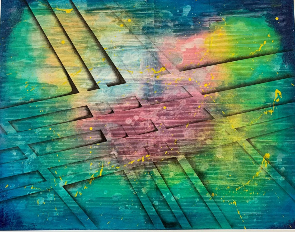 Tension by Artist Adrian Warburton