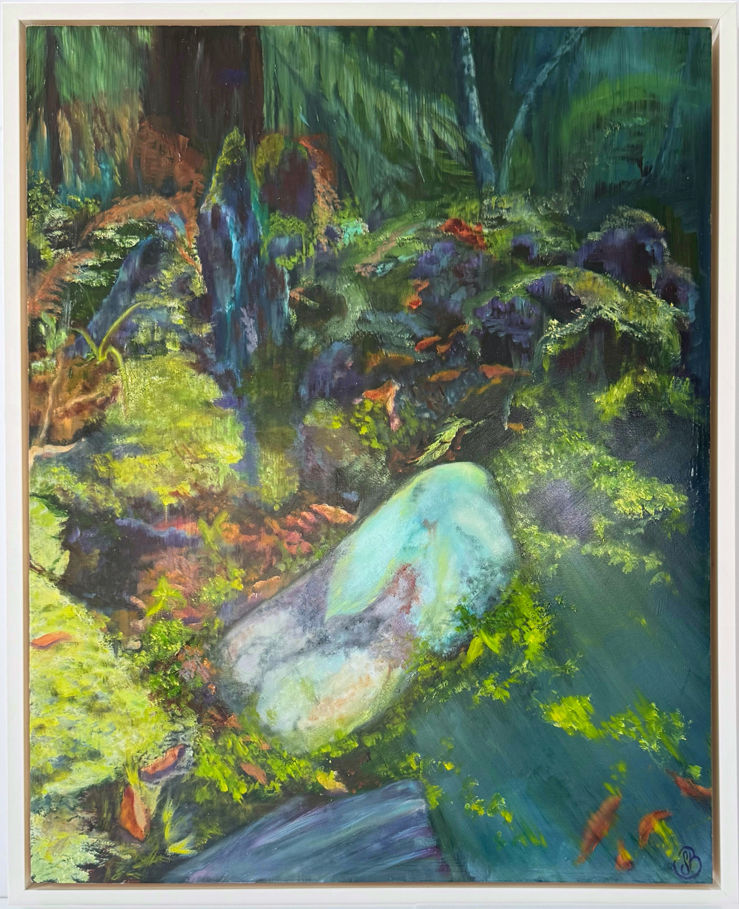 Susan Brazendale. Title JADE ROCK