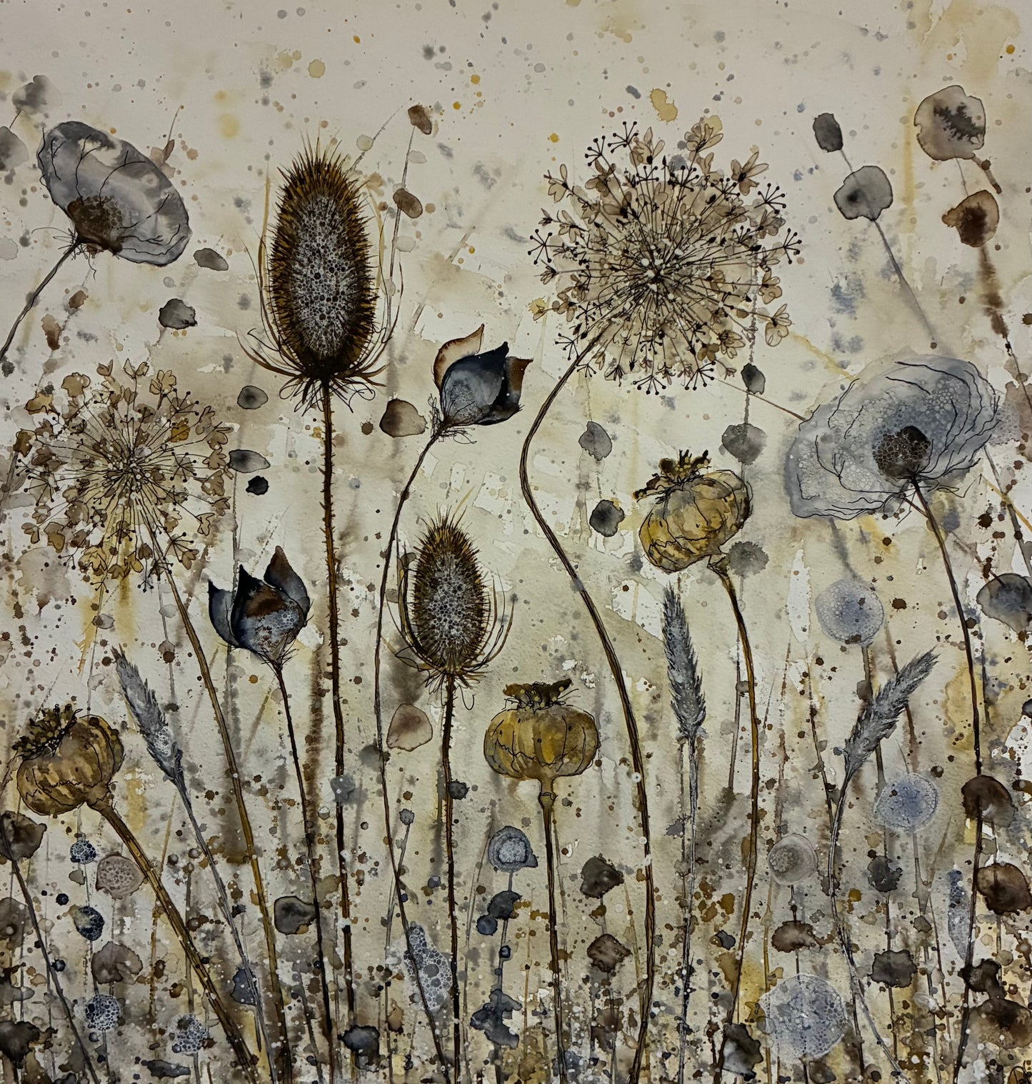 Teasle By Artist Deborah Walton