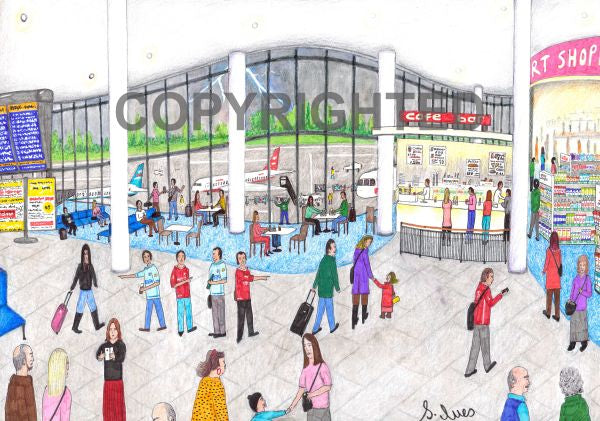 Joyful Departures by Arist Samantha Ives