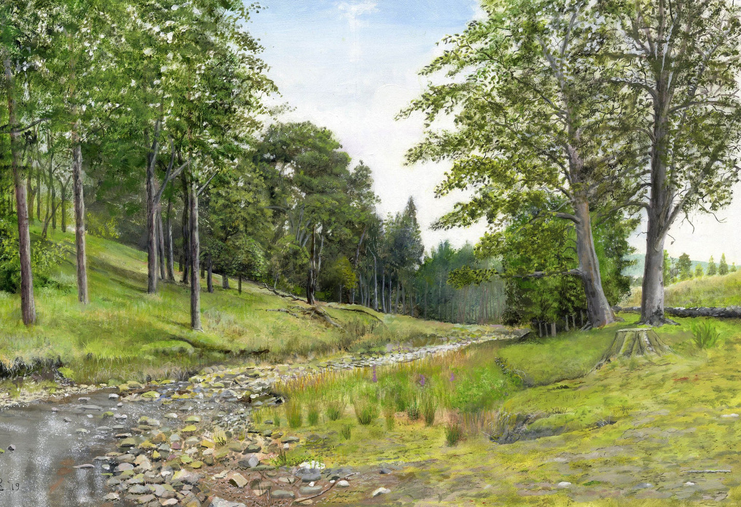 Curlew by Artist Robert Lees