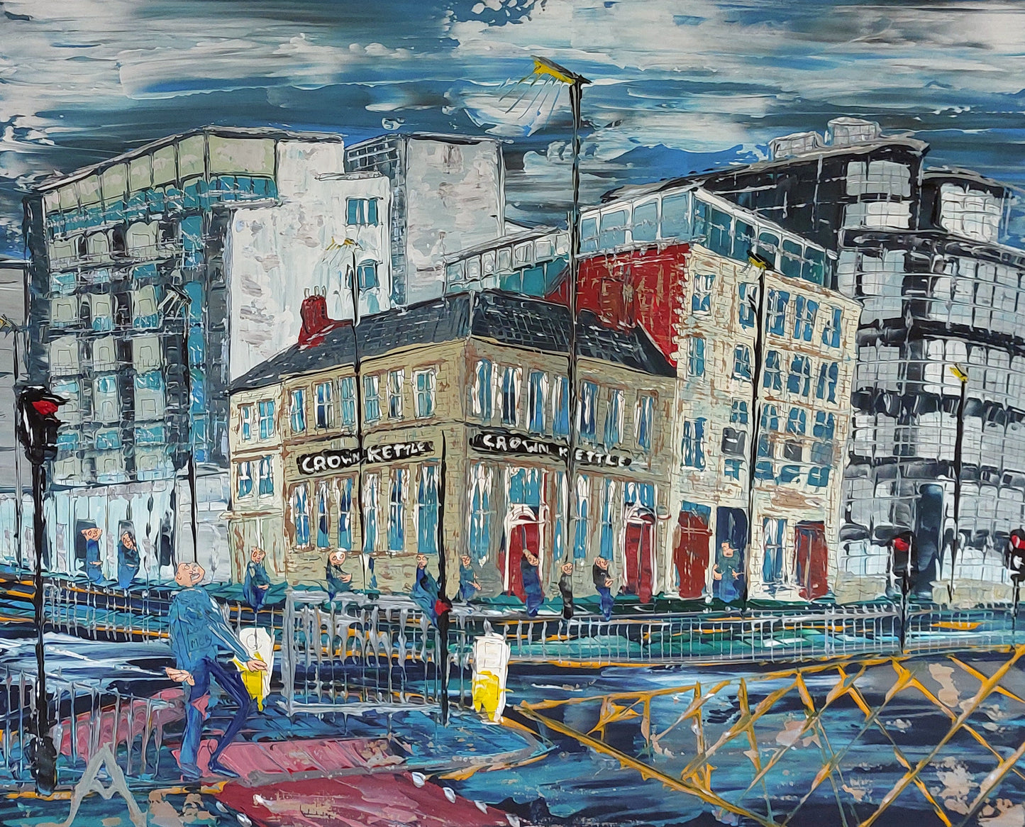 The Crown & Kettle pub. Manchester