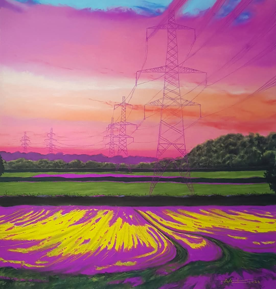 Dusk By Artist Andy Ostin