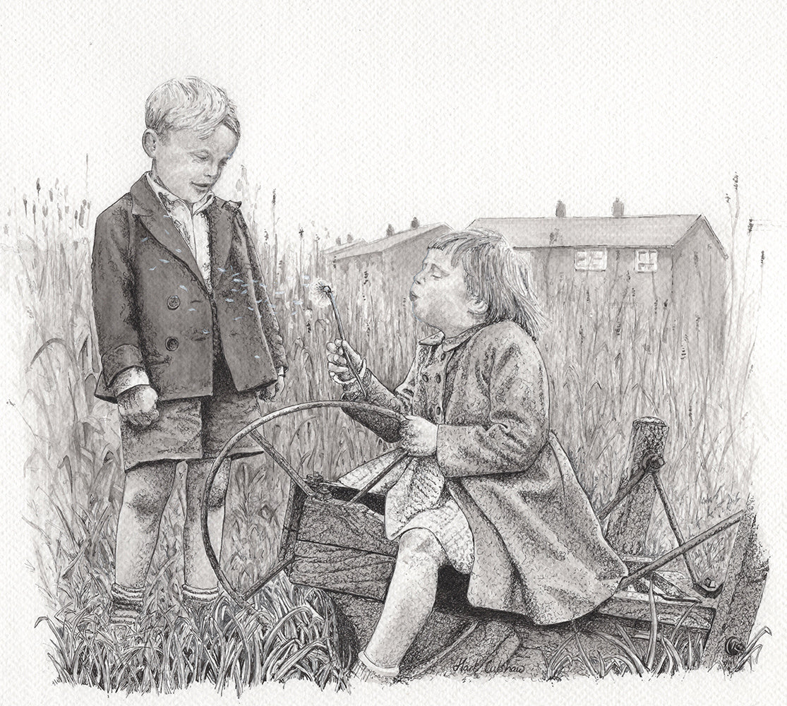 When We Were Kids by Artist Mark Culshaw