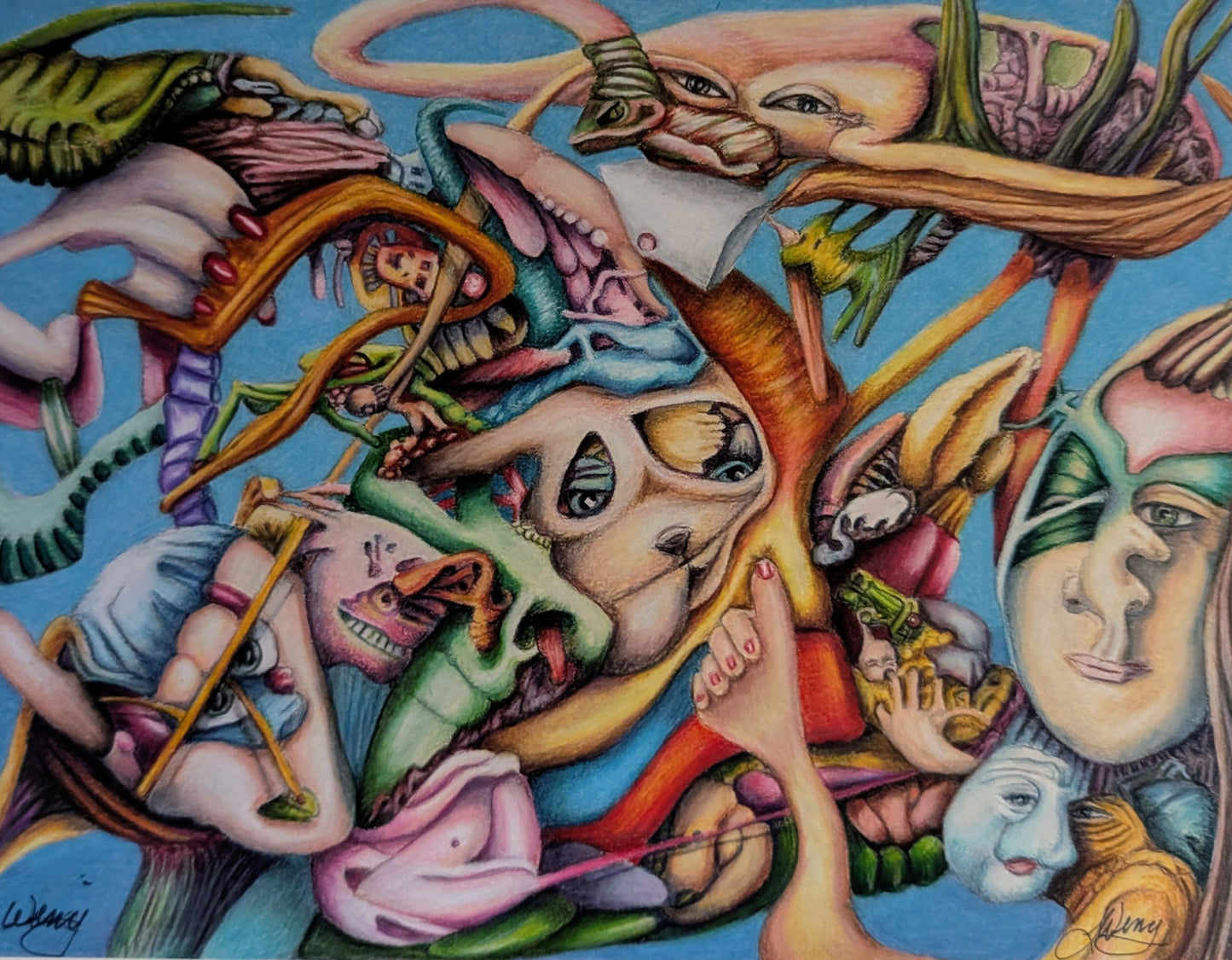 Start Her Up by Artist Juliet Wing