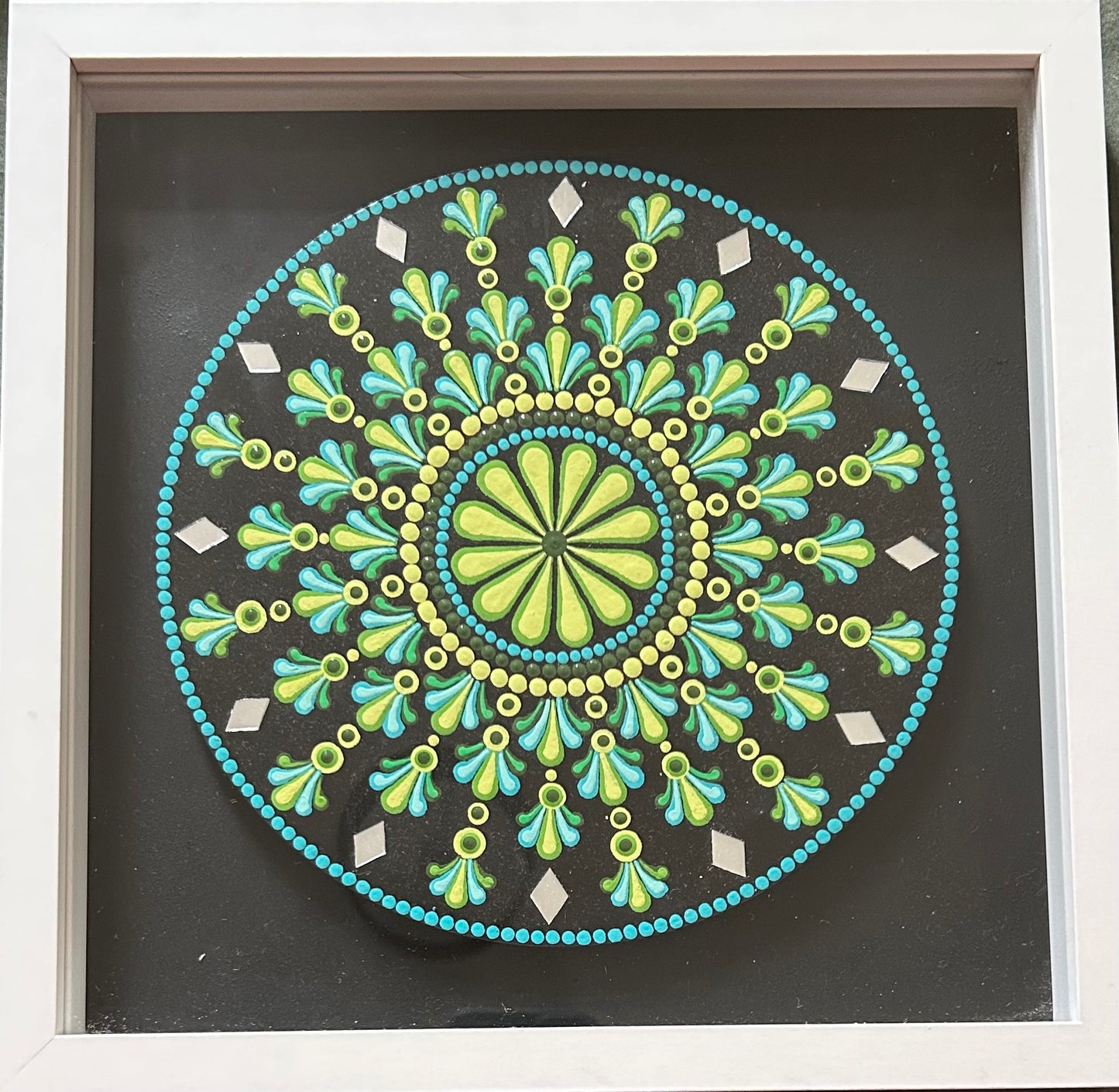 Blooming Greens by Artist Lipsa