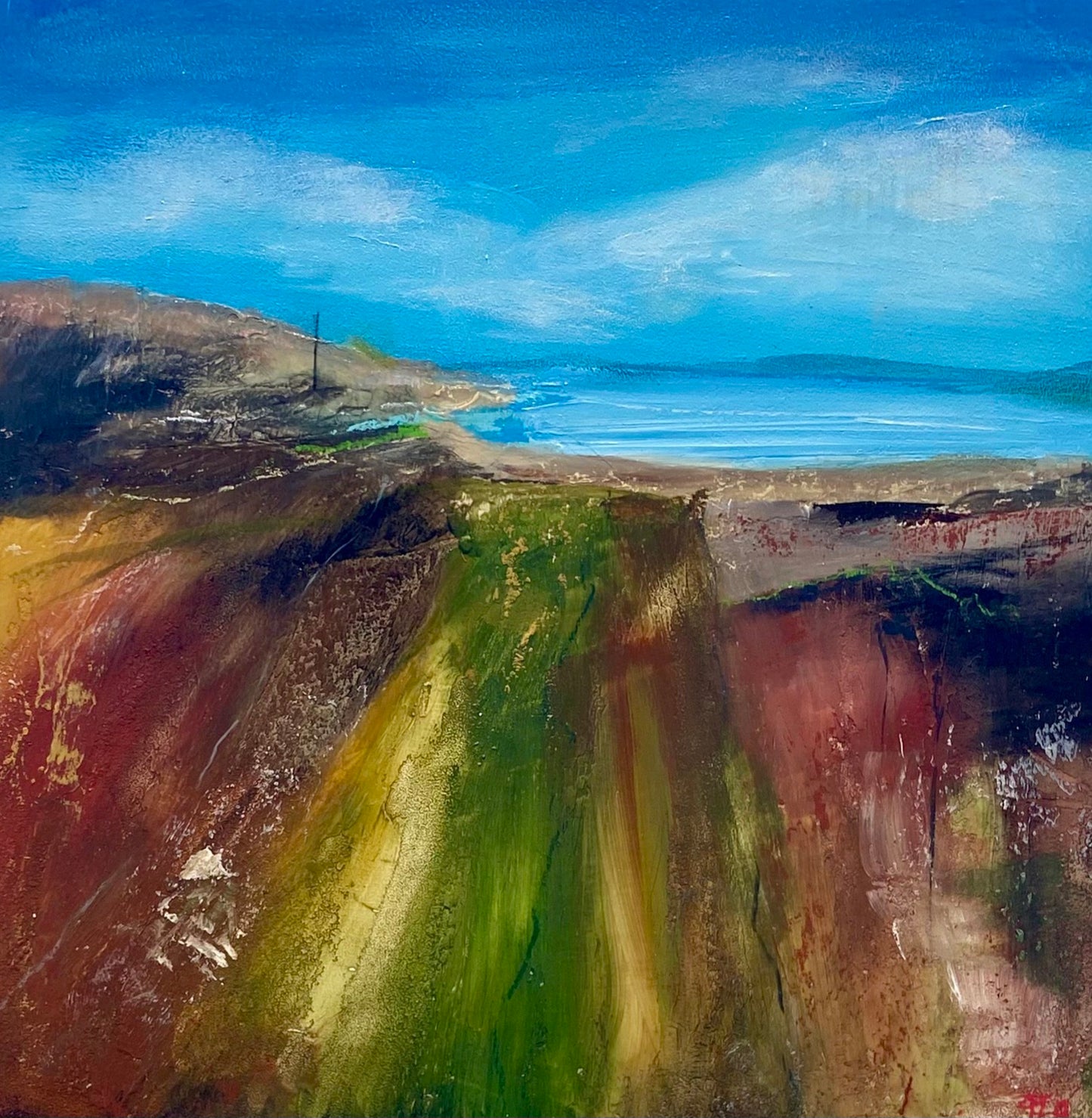 Evening Stroll By Artist Mairead Geary