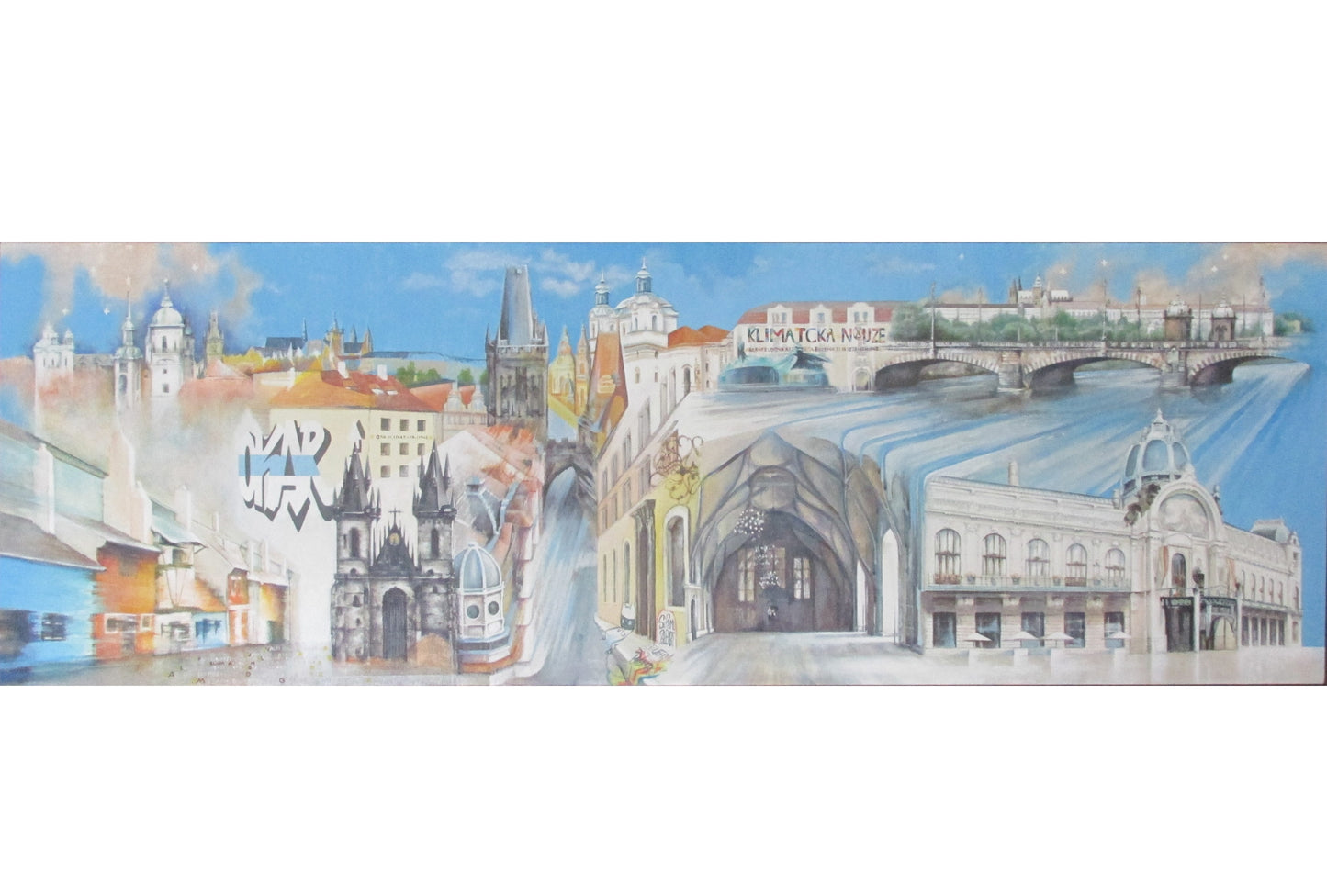 Prague by Artist Serena Hamill