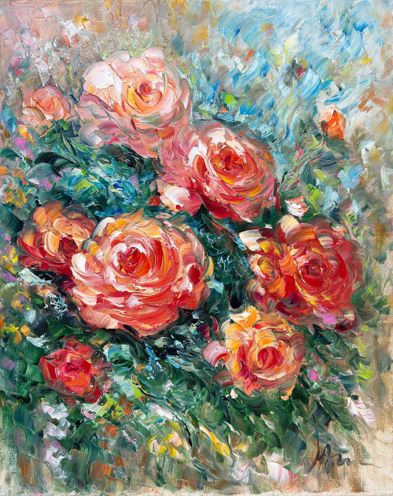 Prosperity In Bloom by Artist Rosina. H.