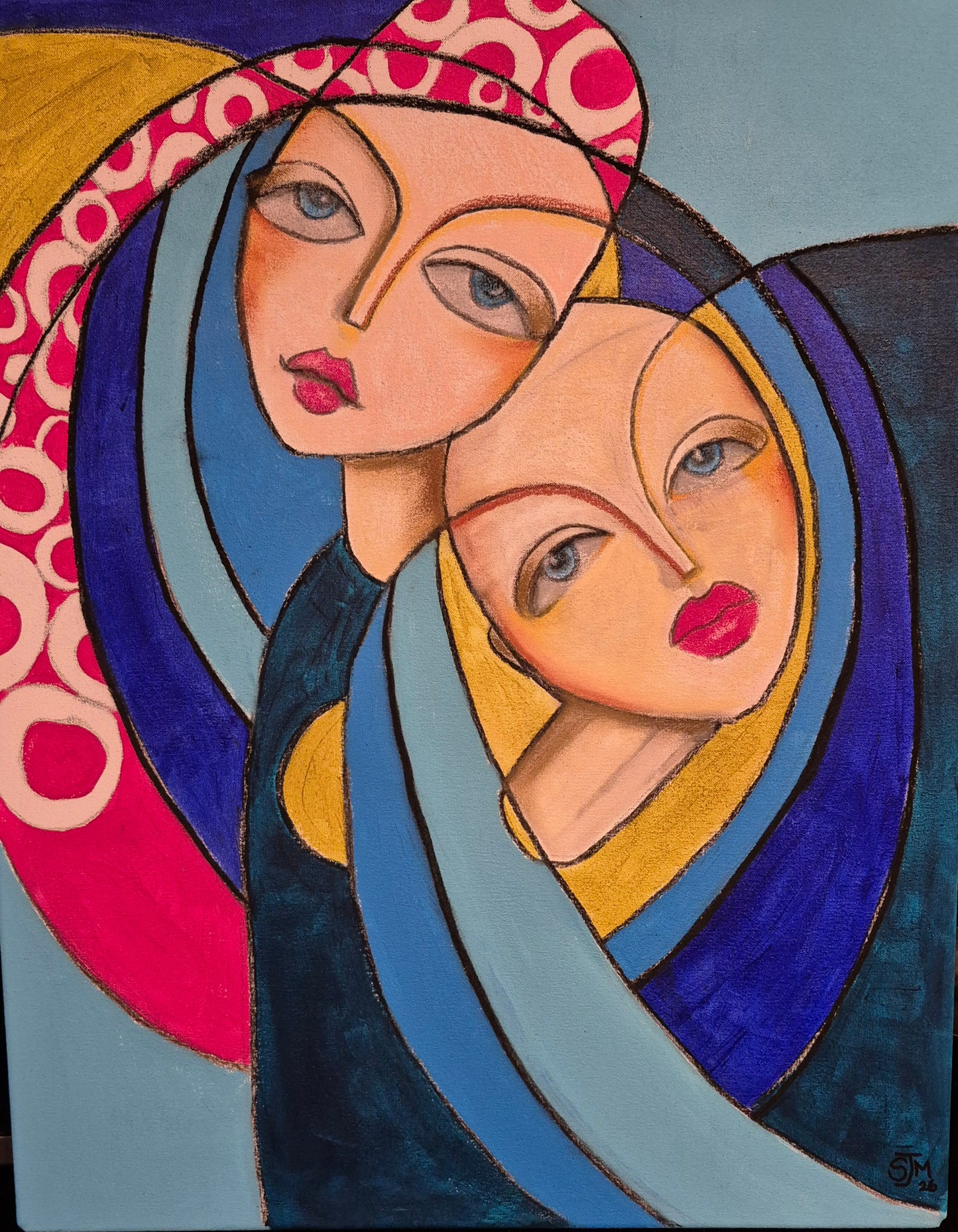 Lilly & Grace by Artist Sm Billngton