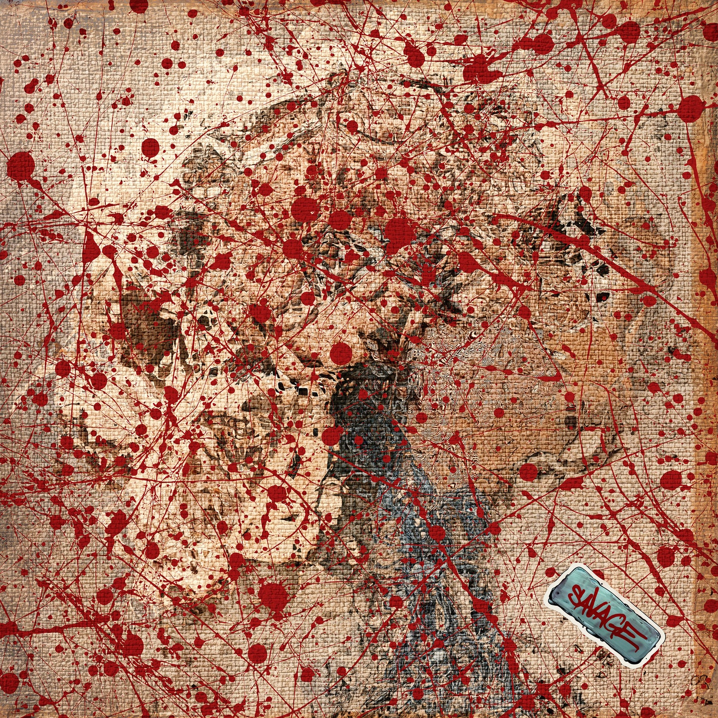 Jack Savage. Title BLOOD STATIC
