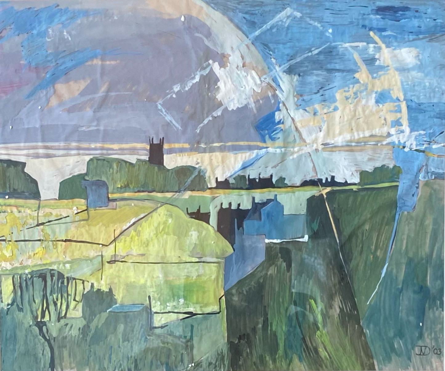 “Sowerby from Luddenden Foot (I)” by Jo Morton