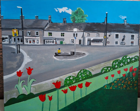 Spring In Littleborough By Artist Janet Davies