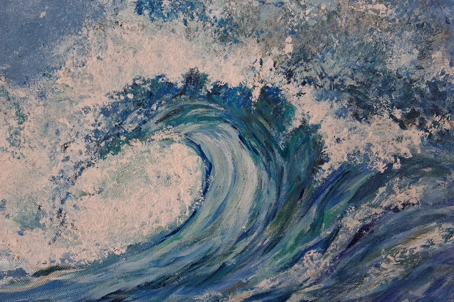 Winter Storm By Artist Katy Hopkinson