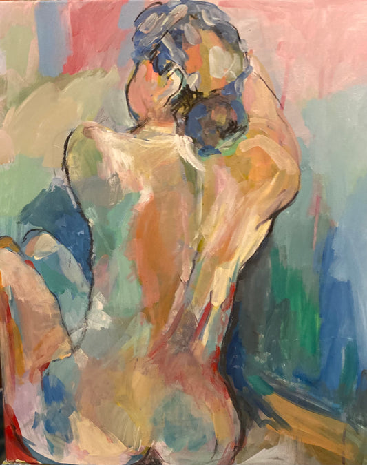 Colourful Nude by Brenda Hird