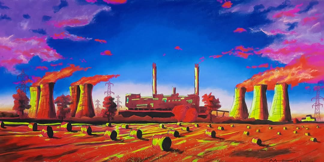 Power Plant By Artist  Andy Ostin