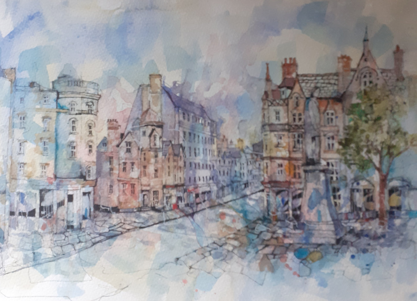 Albert Square     ( Manchester ) by Artist Kevin Sparrow