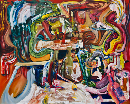 Fish Supper by Artist James Lavott