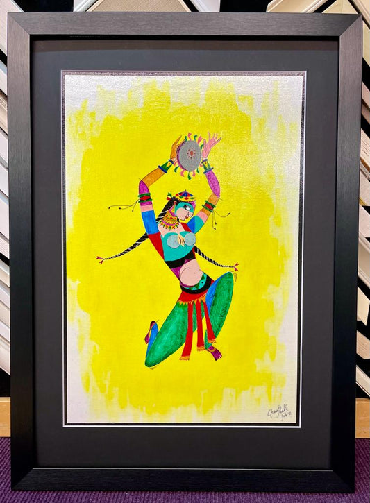 Indian Dancer by Champ Paresh