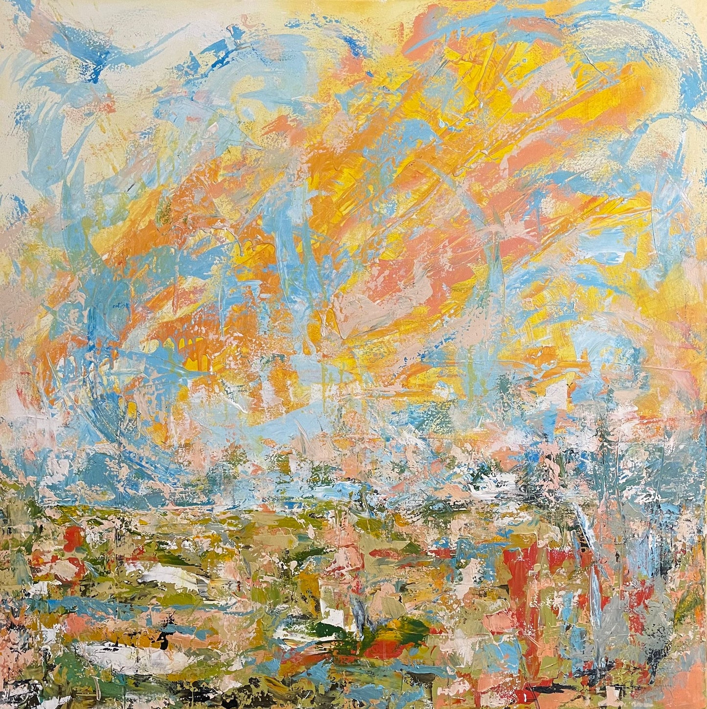 The Beach by Artist Anthony Reeves.