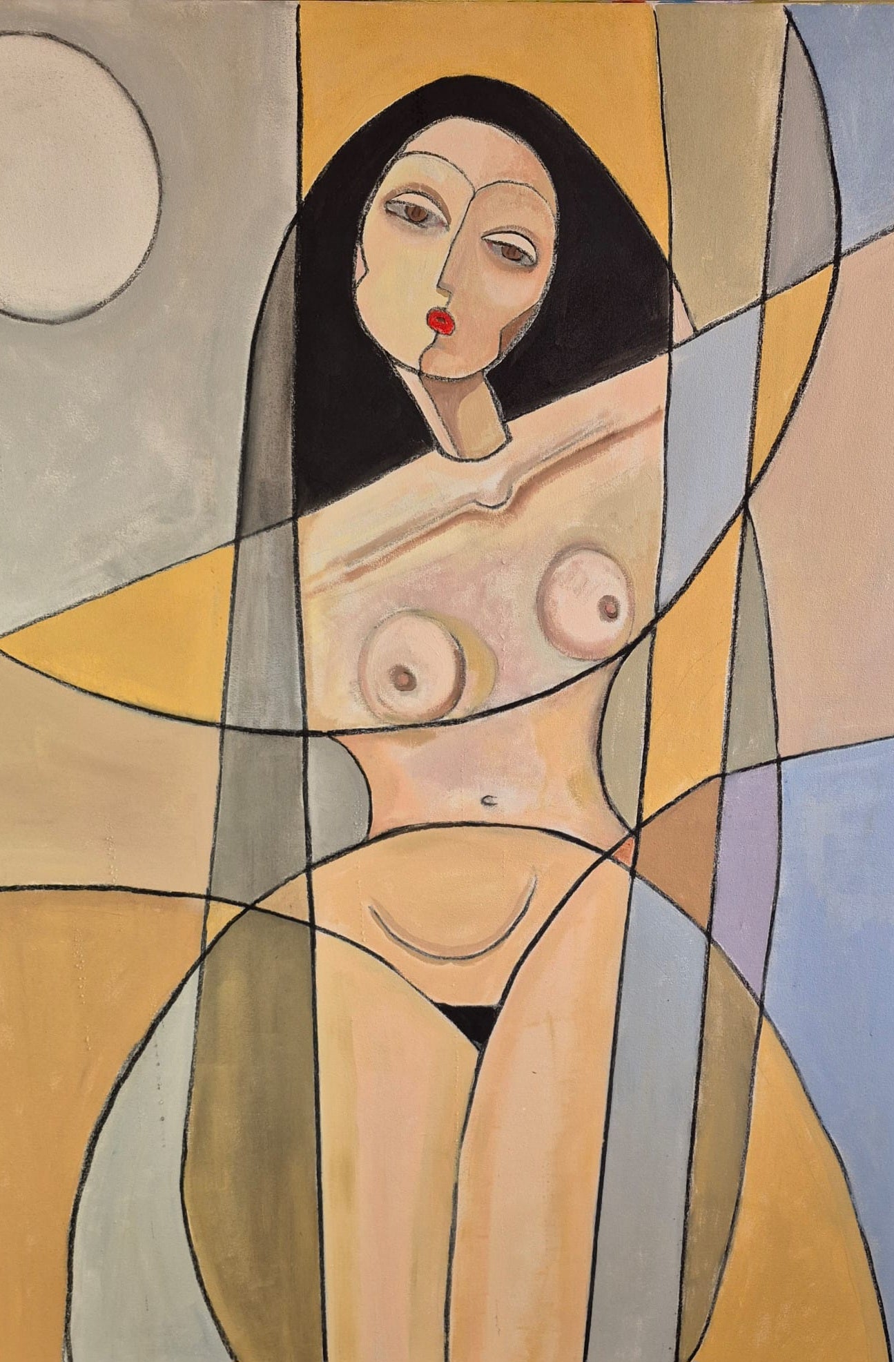 Shape Of Woman By Artist Sam Millington