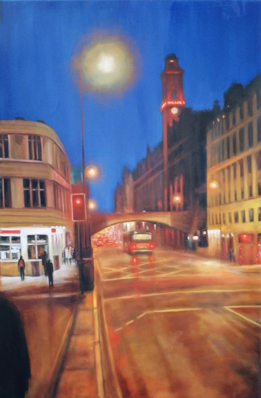 Oxford Road Manchester Evening