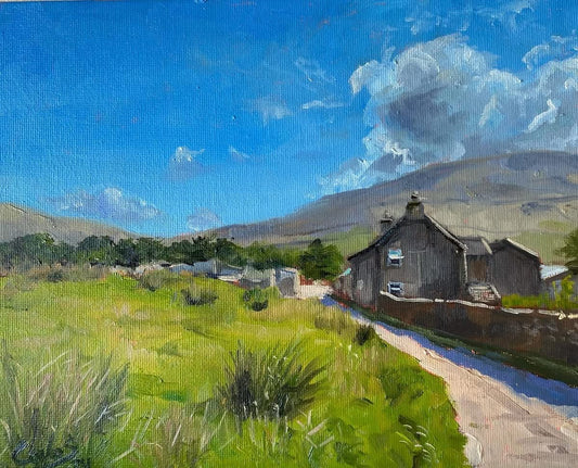 Holmes Farm In Bleasedale By Artist Carlos Pascual