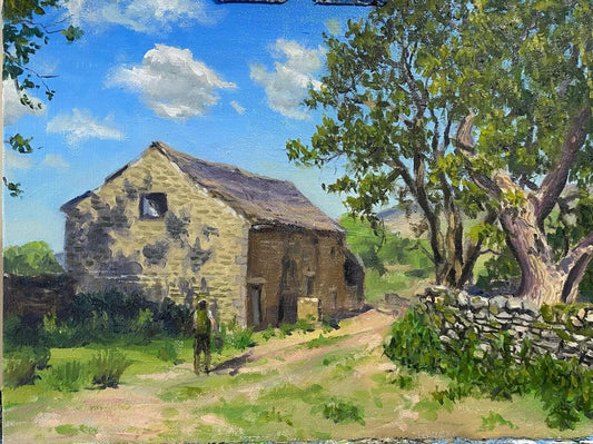 Gilberton Farm On A Summers Day By Artist Carlos Pascual