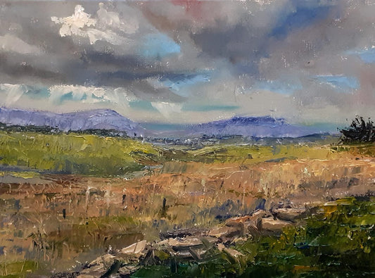 Parlick & The Beacon Fell By Artist Carlos Pascual