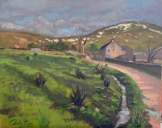 The Farm In Bleasedale By Artist Carlos Pascual