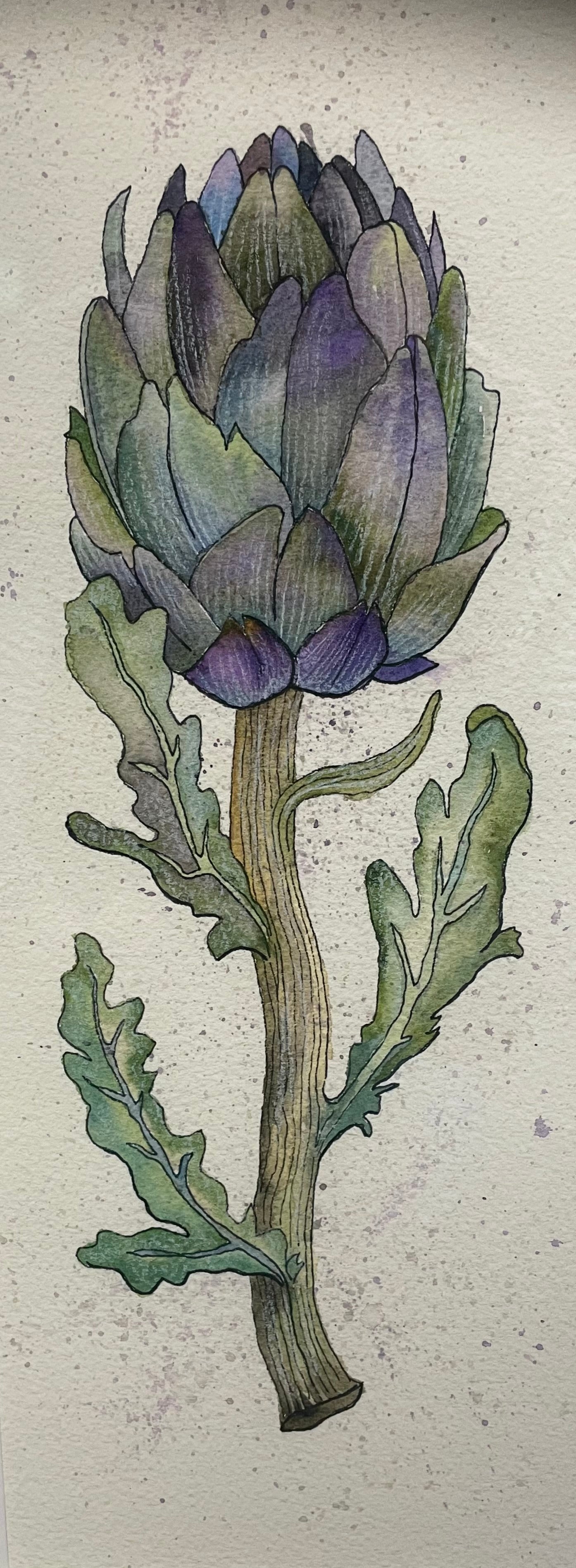 Artichoke By Artist Deborah Walton