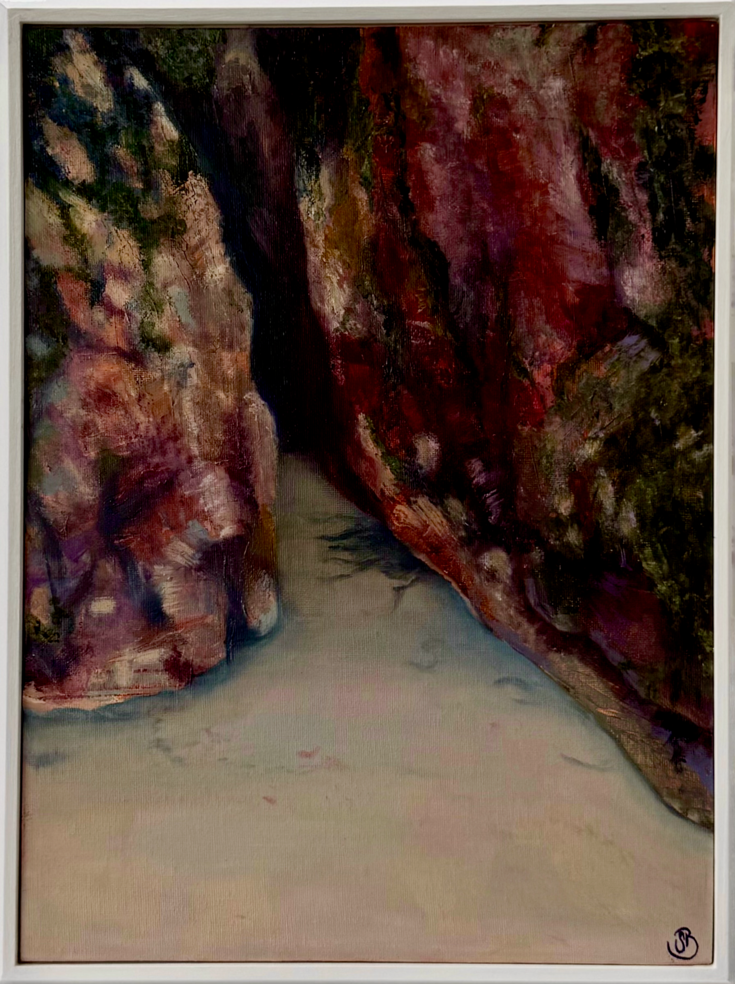 Rocky Shore by Artist Susan Brazendale