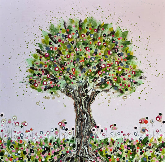 Happy Tree By Artist Deborah Walton