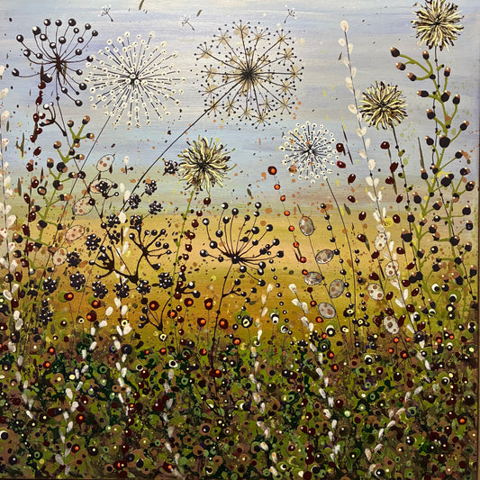 Katkins and Berries By Artist Deborah Walton