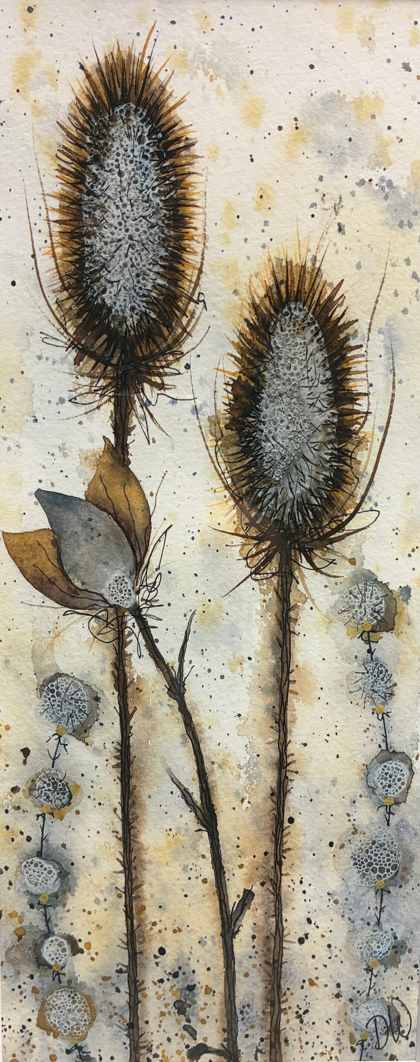 Teasles By Artist Deborah Walton