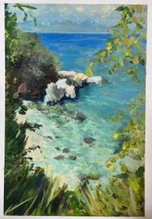 Sunny Cove by Artist Katy Hopkinson