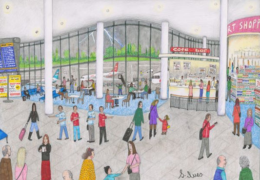 Joyful Departures by Arist Samantha Ives