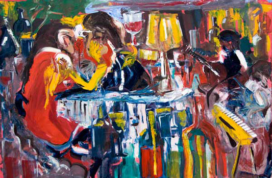 Lets Pay And Go by Artist James Lavott