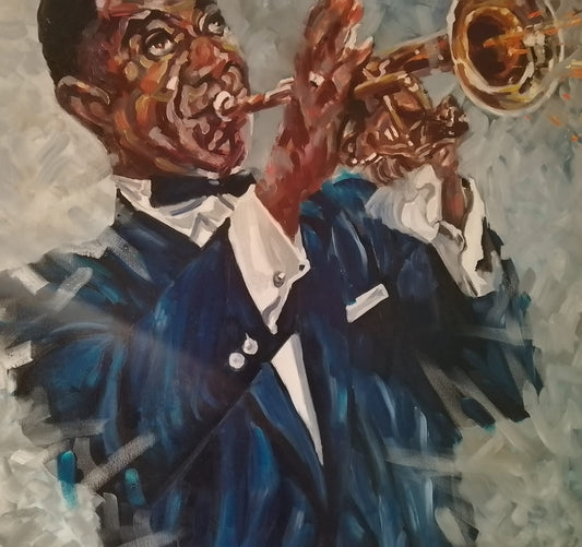 Impression of a Jazz Man by Steven Bruce