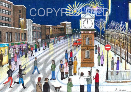 Millenium Altrincham by Artist Samantha Ives