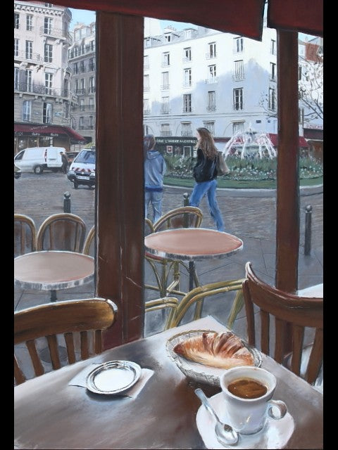 Paris Early Breakfast on La RueMoufftard