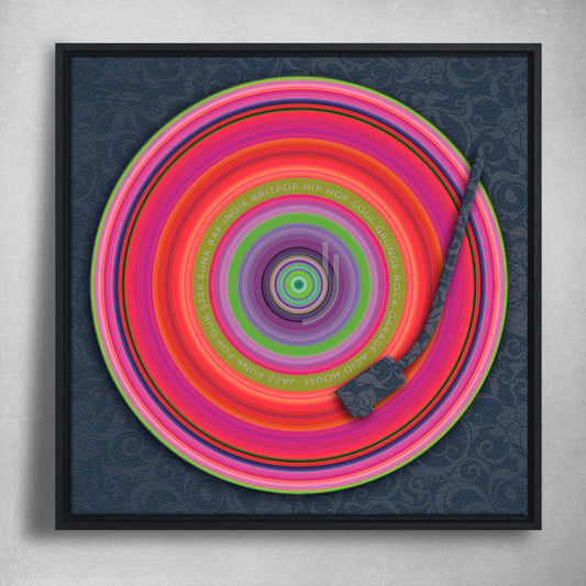 Pink Vinyl by Frank Minghella