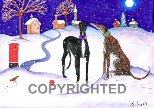 Silent Night by Artist Samantha Ives