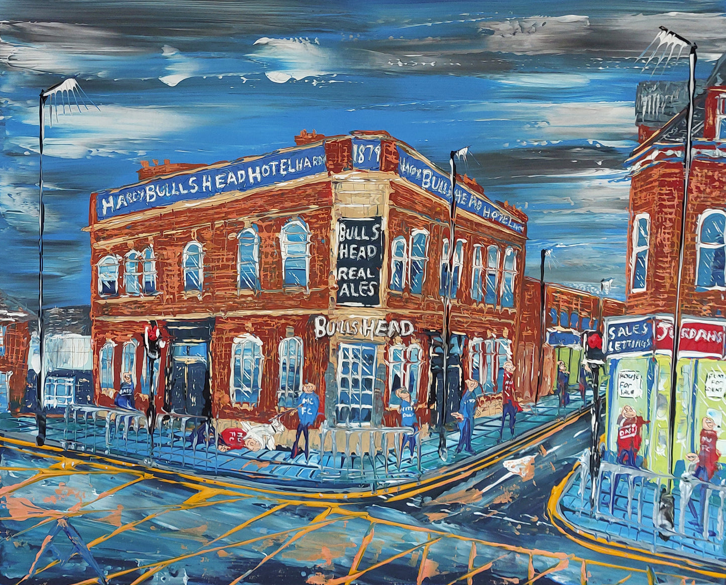 The Bulls Head. Sale